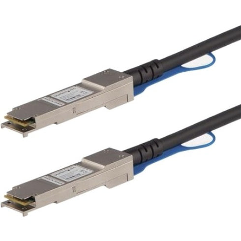 StarTech.com MSA Compliant QSFP+ Direct-Attach Twinax Cable - 3 m (9.8 ft) - 40 Gbps - Passive DAC Copper Cable - RJ45 Mini-GBIC Cable
