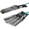 StarTech.com Cisco QSFP-4X10G-AOC7M Compatible QSFP+ Active Optical Breakout Cable - 7 m (23 ft) - 40 Gbps to 4 x 10Gbps - AOC Fiber Breakout Cable
