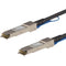 StarTech.com Cisco QSFP-H40G-CU1M Compatible QSFP+ Direct-Attach Twinax Cable - 1 m (3.3 ft.) - 40 Gbps - Passive DAC Copper Cable - RJ45 Mini-GBIC Cable