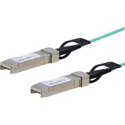 StarTech.com Cisco SFP-10G-AOC3M Compatible SFP+ AOC Cable - 3 m (10 ft.) - 10 Gbps - Active Optical - Fiber Mini-GBIC Cable