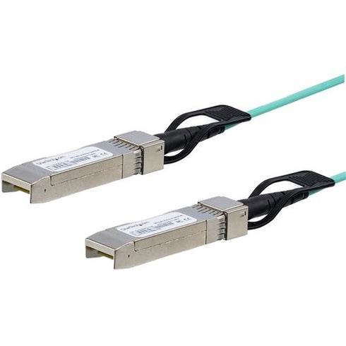 StarTech.com Cisco SFP-10G-AOC3M Compatible SFP+ AOC Cable - 3 m (10 ft.) - 10 Gbps - Active Optical - Fiber Mini-GBIC Cable
