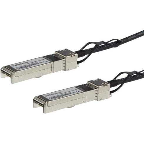 StarTech.com MSA Compliant SFP+ Direct-Attach Twinax Cable - 2 m (6.6 ft) - 10 Gbps - Passive DAC Copper Cable - RJ45 Mini-GBIC Cable