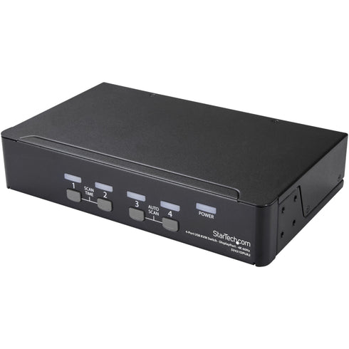 StarTech.com 4 Port DisplayPort KVM Switch with 4K 60Hz