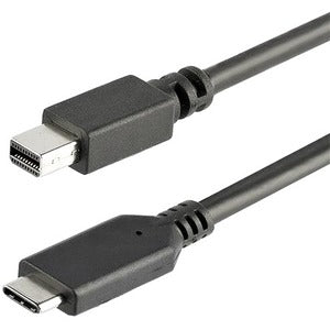 StarTech.com 1m - 3 ft USB-C to Mini DisplayPort Cable - USB C to mDP Cable - 4K 60Hz - Black