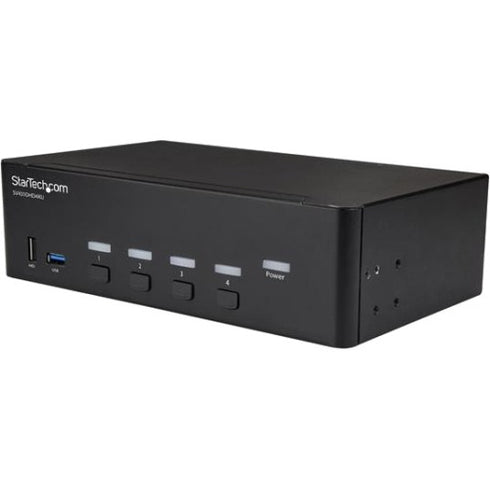 StarTech.com 4 Port HDMI KVM Switch - 4K 30Hz - Dual Display