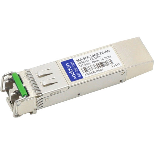AddOn Cisco Meraki Compatible TAA Compliant 10GBase-ER SFP+ Transceiver (SMF, 1550nm, 40km, LC, DOM)