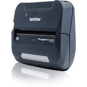 Brother RuggedJet RJ4230BL Direct Thermal Printer - Monochrome - Portable - Label-Receipt Print