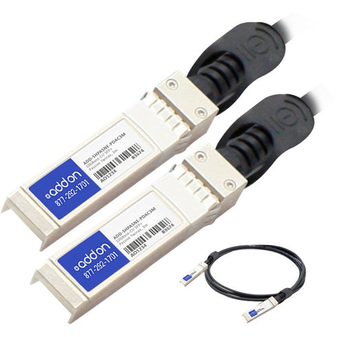 AddOn HP 487655-B21 to Netgear AXC763 Compatible TAA Compliant 10GBase-CU SFP+ to SFP+ Direct Attach Cable (Passive Twinax, 3m)