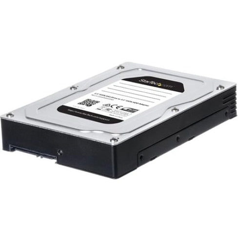 StarTech.com 2.5 to 3.5 Hard Drive Adapter - For SATA and SAS SSD - HDD - 2.5 to 3.5 Hard Drive Enclosure - 2.5 to 3.5 SSD Adapter - 2.5 to 3.5 HDD Adapter