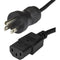 StarTech.com 10 ft Hospital Grade Power Cord - NEMA 5-15P to C13 - Monitor Power Cable - Power Supply Cord - Medical Grade Power Cord