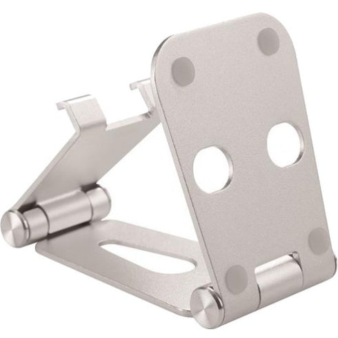 StarTech.com Phone and Tablet Stand for devices such as an iPad Pro or Samsung Galaxy tablet - Adjustable Smartphone and Tablet Stand - Portable Phone-Tablet Holder - Multi Angle - Foldable - Aluminum