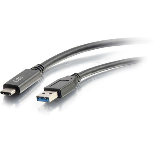 C2G 10ft USB 3.0 Type C to USB A - USB Cable Black M-M