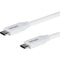 StarTech.com 4m 13 ft USB C to USB C Cable w- 5A PD - M-M - White - USB 2.0 - USB-IF Certified - USB Type C Cable - USB C Charging Cable - USB C PD Cable