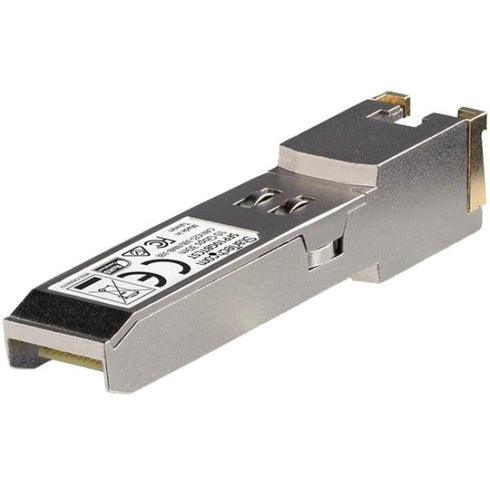 StarTech.com Cisco SFP+ Module - 10GBASE-T Copper SFP Transceiver - Lifetime Warranty - 10 Gbps - Maximum Transfer Distance: 30 m (100 ft.)