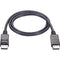 Black Box DisplayPort 1.2 Cable with Latches - Male-Male, 4K @ 60Hz, 3-ft.