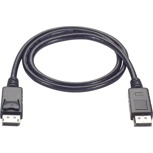 Black Box DisplayPort 1.2 Cable with Latches - Male-Male, 4K @ 60Hz, 6-ft