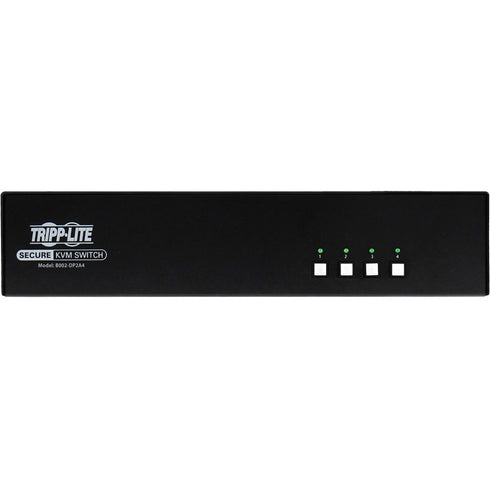 Tripp Lite Secure KVM Switch 4-Port DisplayPort Dual Monitor NIAP PP 3.0