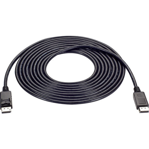 Black Box DisplayPort 1.2 Cable With Latches - Male-Male, 4K @ 60Hz, 15-ft.