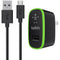 Belkin Universal Home Charger with Micro USB ChargeSync Cable (12 Watt- 2.4 Amp)