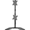 StarTech.com Vertical Dual Monitor Stand - For up to 27" VESA Monitors - Aluminum - Height Adjustable - Tilt - Swivel - Dual Monitor Mount for 2 Monitor Desk Setup