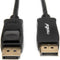 Rocstor Premium 12ft - 4m DisplayPort 1.2 Cable M-M - DisplayPort 4k - DisplayPort Male Digital Audio-Video - 12ft - Black- DP TO DP Cable 4Kx2K