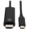 Tripp Lite USB C to HDMI Adapter Cable USB 3.1 Gen 1 4K M-M USB-C Black 3ft