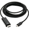 Tripp Lite USB C to HDMI Adapter Cable USB 3.1 Gen 1 4K M-M USB-C Black 9ft
