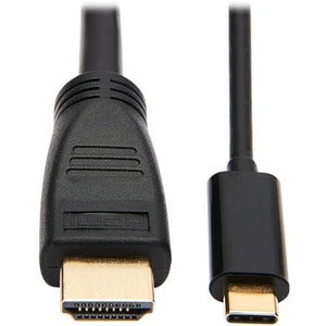 Tripp Lite USB C to HDMI Adapter Cable USB 3.1 4K@60Hz M-M USB-C Black 15ft