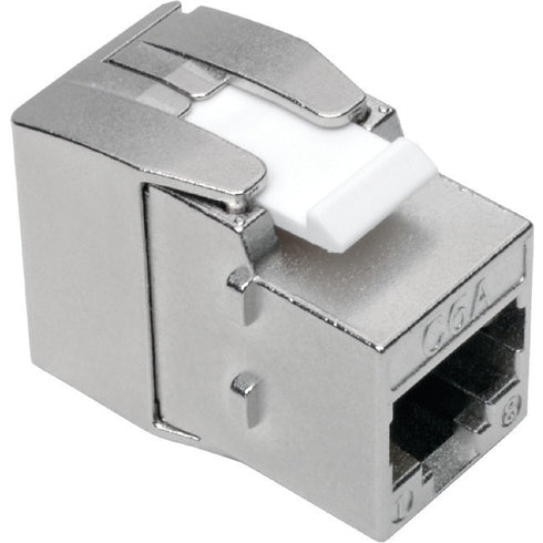 Tripp Lite Cat6a-Cat6-Cat5e Toolless Keystone Jack RJ45 Shielded Dust Cap