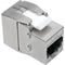Tripp Lite Cat6a-Cat6-Cat5e Toolless Keystone Jack RJ45 Shielded Dust Cap
