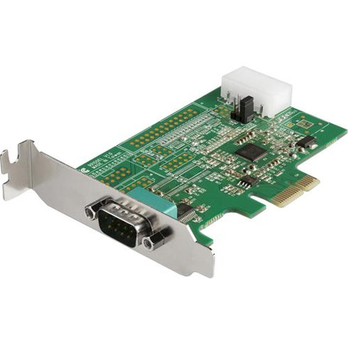 Startech 1 Port Rs232 Serial Adapter Card Adds An Rs232 Db9 Connection Through Pci Expres