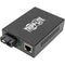Tripp Lite SC Singlemode Fiber to Gbe Media Converter POE+ 10-100-1000 20KM