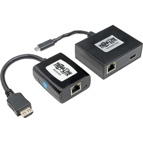 Tripp Lite USB C to HDMI Over Cat6 Extender Kit w- PoC USB 3.1 1080p 150ft
