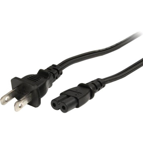 StarTech.com 10 ft Standard Laptop Power Cord - NEMA 1-15P to C7 ...